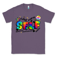 Lavender self love tie dye Classic Tee - Artiststas