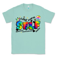 Seafoam self love tie dye Classic Tee - Artiststas