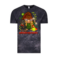 Cloud Black dog mom  life gnome Vintage Tee - BarkalooDesign