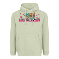 Matcha best teacher ever libbey glass Heavyweight Hoodie - BundleAndBundleShop