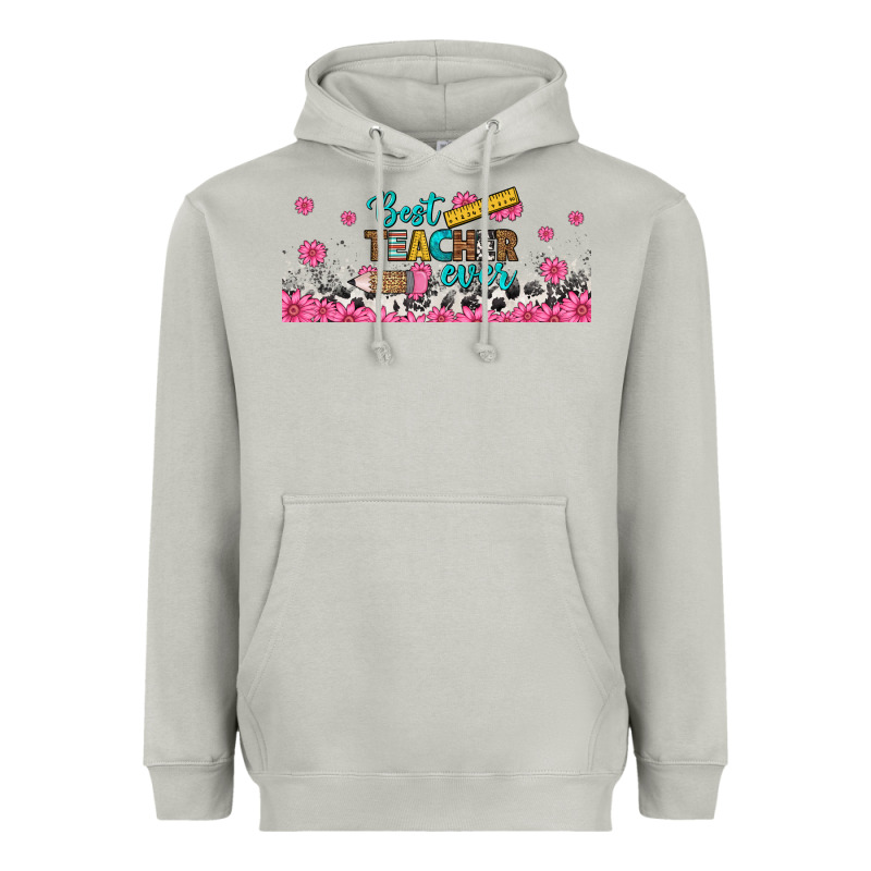 Best Teacher Ever Libbey Glass Heavyweight Hoodie by BundleAndBundleShop | Teevron