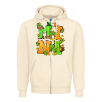 Sandshell St. Patrick's Day mini Zipper Hoodie - OliviaCreatesArt