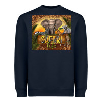 Navy safari life Heavyweight Sweatshirt - TumblerDesignByShophia