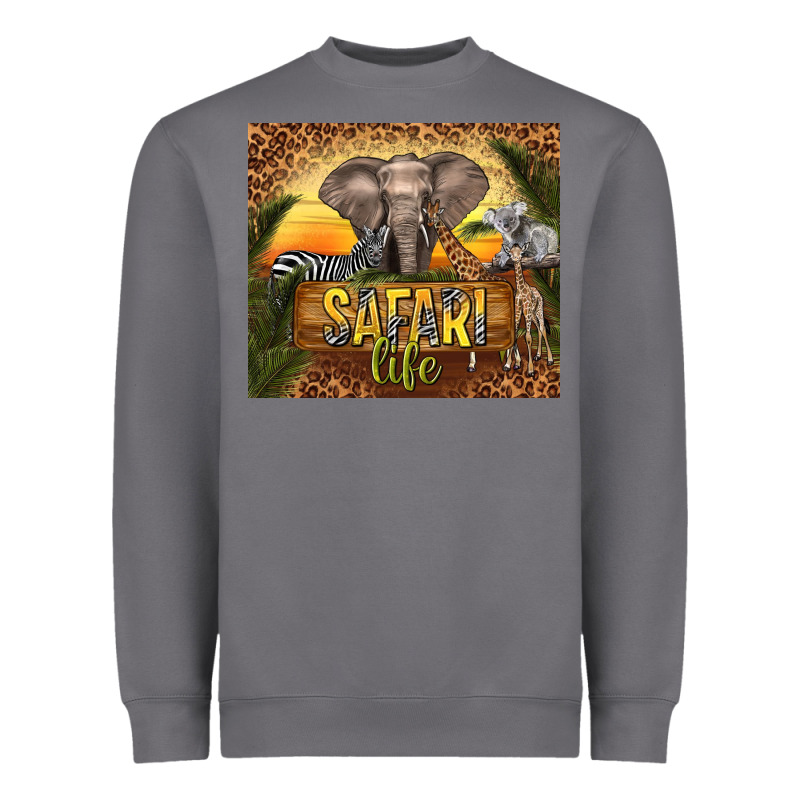 Safari Life Heavyweight Sweatshirt by TumblerDesignByShophia | Teevron