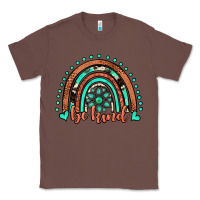 Chestnut be kind western turquoise rainbow Classic Tee - JahusDesignShop