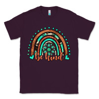 Plum be kind western turquoise rainbow Classic Tee - JahusDesignShop