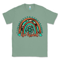 Sage be kind western turquoise rainbow Classic Tee - JahusDesignShop