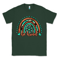Sports Green be kind western turquoise rainbow Classic Tee - JahusDesignShop