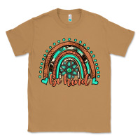 Toasted Coconut be kind western turquoise rainbow Classic Tee - JahusDesignShop