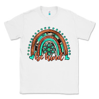 White be kind western turquoise rainbow Classic Tee - JahusDesignShop
