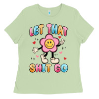Matcha let that shit go Ladies Tee - MaliasSmallBusiness