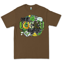 Cacao one lucky nurse Premium Tee - MaliasSmallBusiness