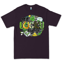 Plum one lucky nurse Premium Tee - MaliasSmallBusiness