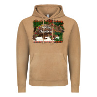 Vintage Camel merry christmas bear Vintage Hoodie - BarkalooDesign
