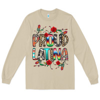 Mushroom Proud Latina Long Sleeve Tee - texasbilliewilder