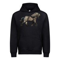 Foreset Green Belgian Horse Urban Hoodie - LillyAllenDesigns