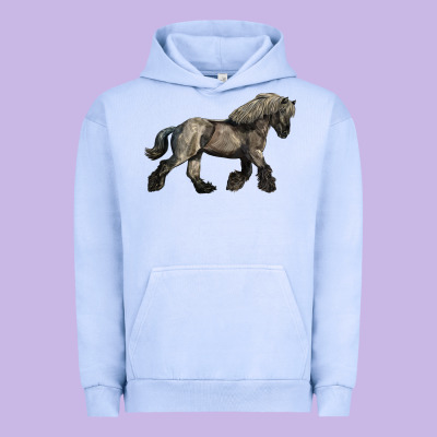 Belgian Horse Urban Hoodie Designed By Lillyallendesigns