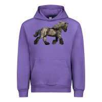 Tulip Belgian Horse Urban Hoodie - LillyAllenDesigns
