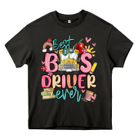 Asphalt best bus driver ever Heavy Core Tee - MaliasSmallBusiness