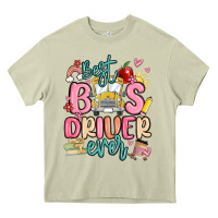 Mossy best bus driver ever Heavy Core Tee - MaliasSmallBusiness