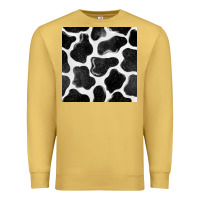Antique Gold cow seamless pattern Premium Sweatshirt - BundleAndBundleShop