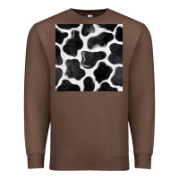 Chestnut cow seamless pattern Premium Sweatshirt - BundleAndBundleShop