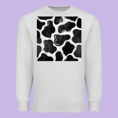 Cow Seamless Pattern Premium Sweatshirt Designed By Bundleandbundleshop
