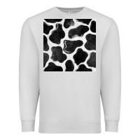 Dove Grey cow seamless pattern Premium Sweatshirt - BundleAndBundleShop
