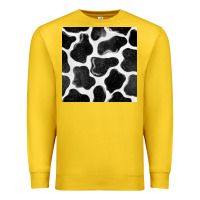 Lemon cow seamless pattern Premium Sweatshirt - BundleAndBundleShop