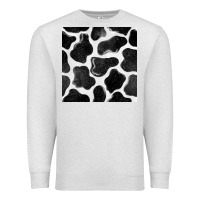 Oatmeal Heather cow seamless pattern Premium Sweatshirt - BundleAndBundleShop