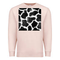 Pale Pink cow seamless pattern Premium Sweatshirt - BundleAndBundleShop