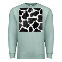 Seafoam cow seamless pattern Premium Sweatshirt - BundleAndBundleShop