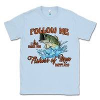 Dusty Blue fishers of men Classic Tee - Artiststas