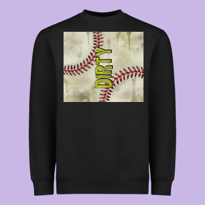 Dirty Baseball Heavyweight Sweatshirt Designed By Tumblerdesignbyshophia