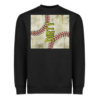 Black dirty baseball Heavyweight Sweatshirt - TumblerDesignByShophia