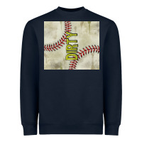 Navy dirty baseball Heavyweight Sweatshirt - TumblerDesignByShophia