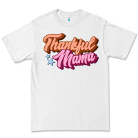 White thankful mama Premium Tee - JahusDesignShop