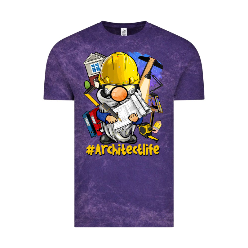 Architect Life Gnome Vintage Tee by BarkalooDesign | Teevron