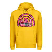 Lemon breast cancer rainbow gnomes Premium Hoodie - FaDigitalArtStudio