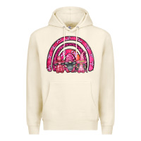 Tofu breast cancer rainbow gnomes Premium Hoodie - FaDigitalArtStudio