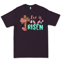Plum he is risen Premium Tee - MaliasSmallBusiness