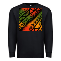 Black african tribal seamless pattern Premium Sweatshirt - BundleAndBundleShop