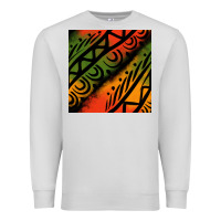 Dove Grey african tribal seamless pattern Premium Sweatshirt - BundleAndBundleShop
