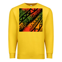 Lemon african tribal seamless pattern Premium Sweatshirt - BundleAndBundleShop