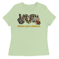 Matcha Peace Love Missouri Ladies Tee - Jasminsmagicworld