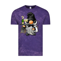 Cloud Purple waiter gnome Vintage Tee - BarkalooDesign