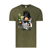 Vintage Olive waiter gnome Vintage Tee - BarkalooDesign