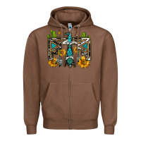 Chestnut western free bird Zipper Hoodie - OliviaCreatesArt