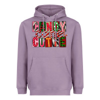 Lavender Candy Cane Cutie Heavyweight Hoodie - FaDigitalArtStudio