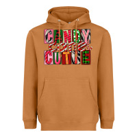 Meerkat Candy Cane Cutie Heavyweight Hoodie - FaDigitalArtStudio